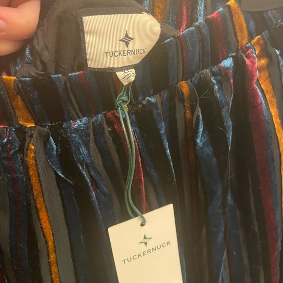 NWT Tuckernuck Velvet Stripe Alba Skirt X-Large - Picture 8 of 10